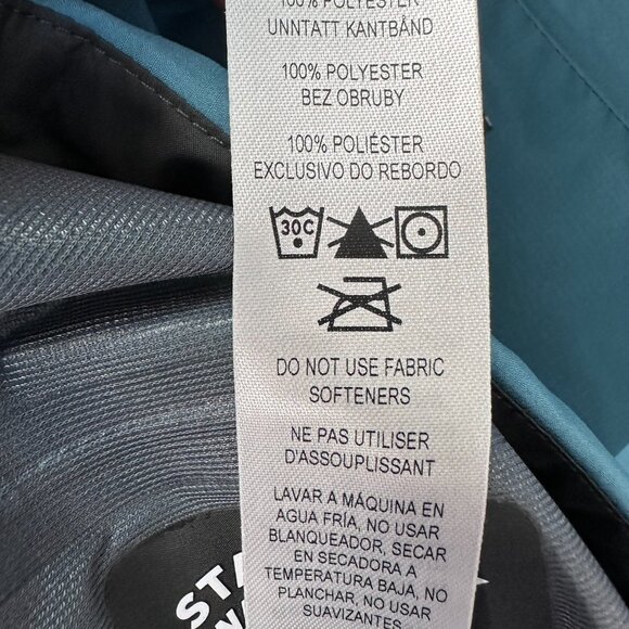 patagonia Men's Boulder Fork Waterproof Hooded Zip Up Rain Jacket, Size XL, Blue - Picture 12 of 16